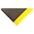 ANTIFATIGUE RUNNER, BUBBLE, 4 X 60 FT, ½ IN THICK, BLACK/YELLOW BORDER, PVC FOAM