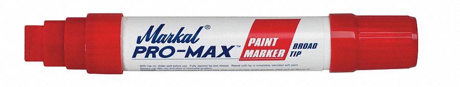 E4355 Paint Marker Permanent Red