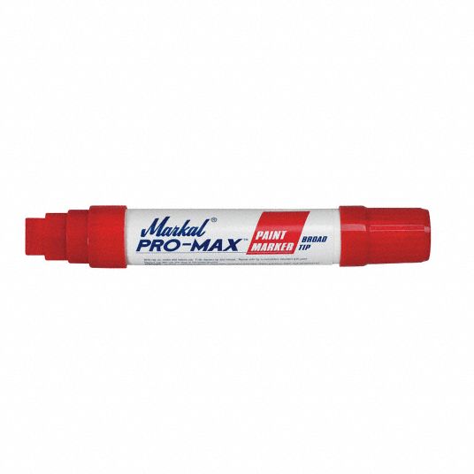 MARKAL, Fiber, Medium Tip Size, Paint Marker 8EUK190902 Grainger