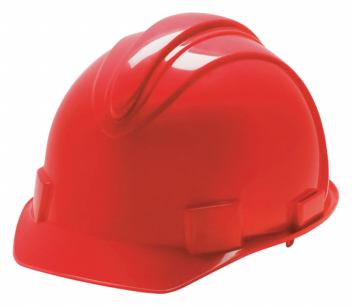 red hard hat