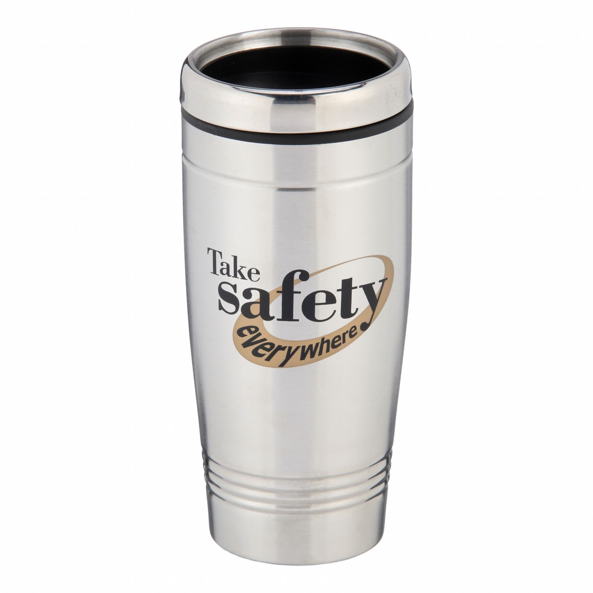 Tumbler: Take Safety Everywhere Message, Stainless Steel