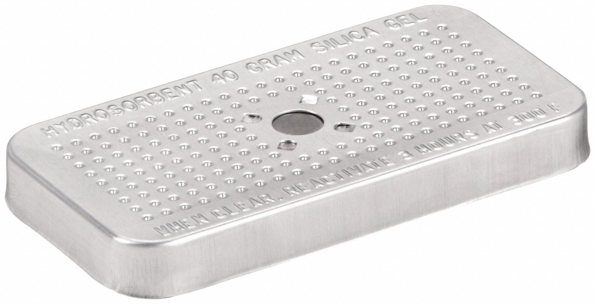 PELI DESICCANT, SILICA GEL, 4 IN X 2 IN, GREY