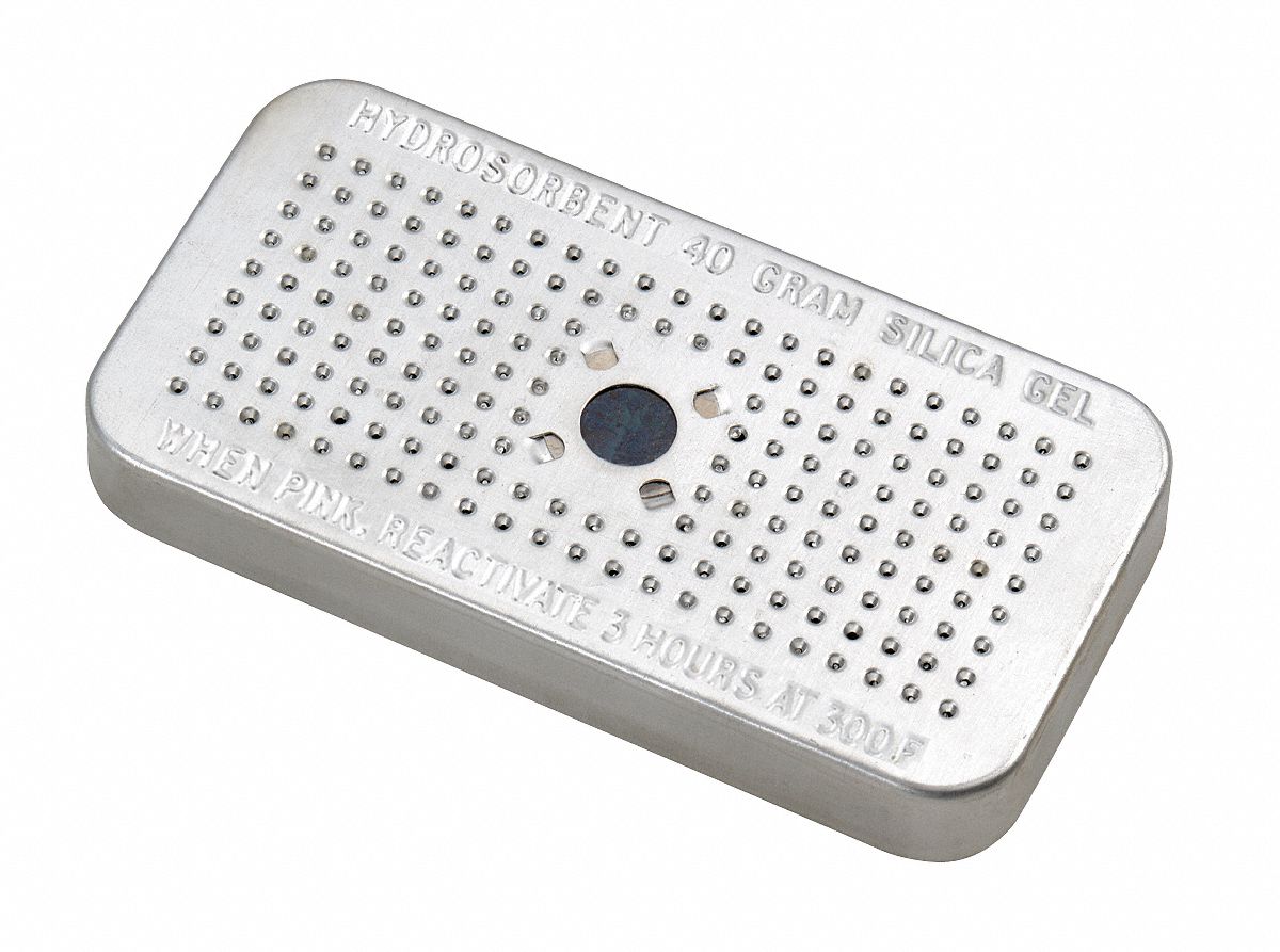 PELICAN Peli Desiccant Silica Gel, 4 in x 2 in, Gray 8EZA91500D