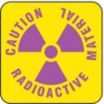 Caution Radioactive Material Signs