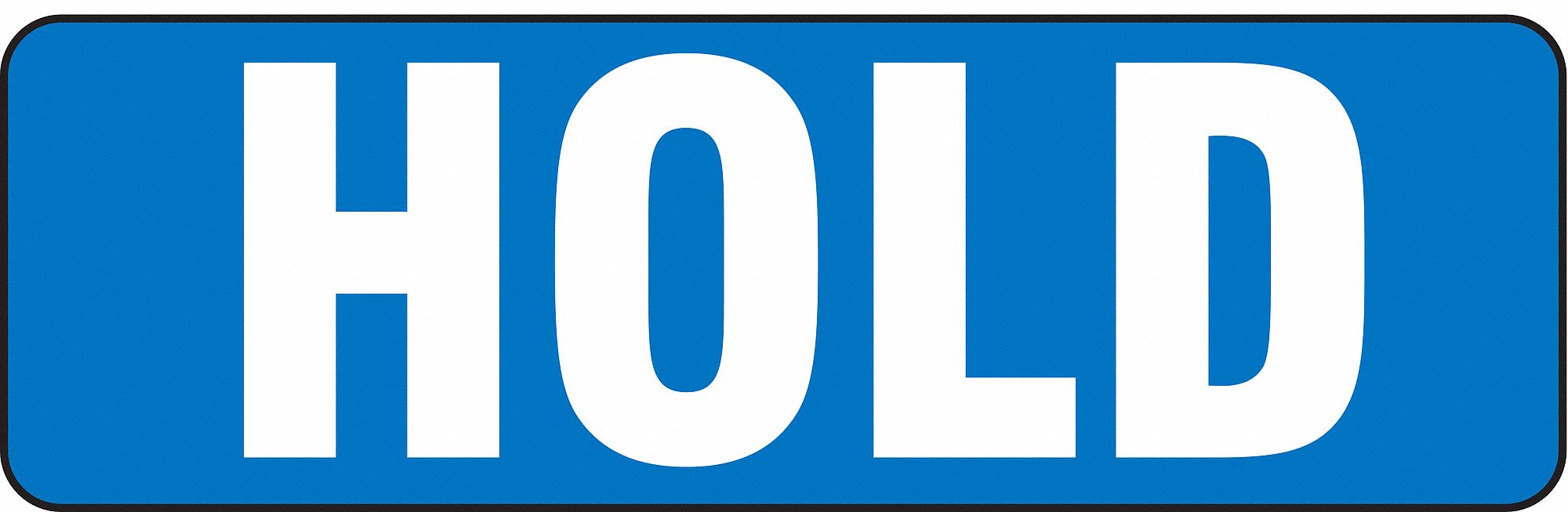 Label, 7/8 in x 2 7/8 in, Paper, PK500