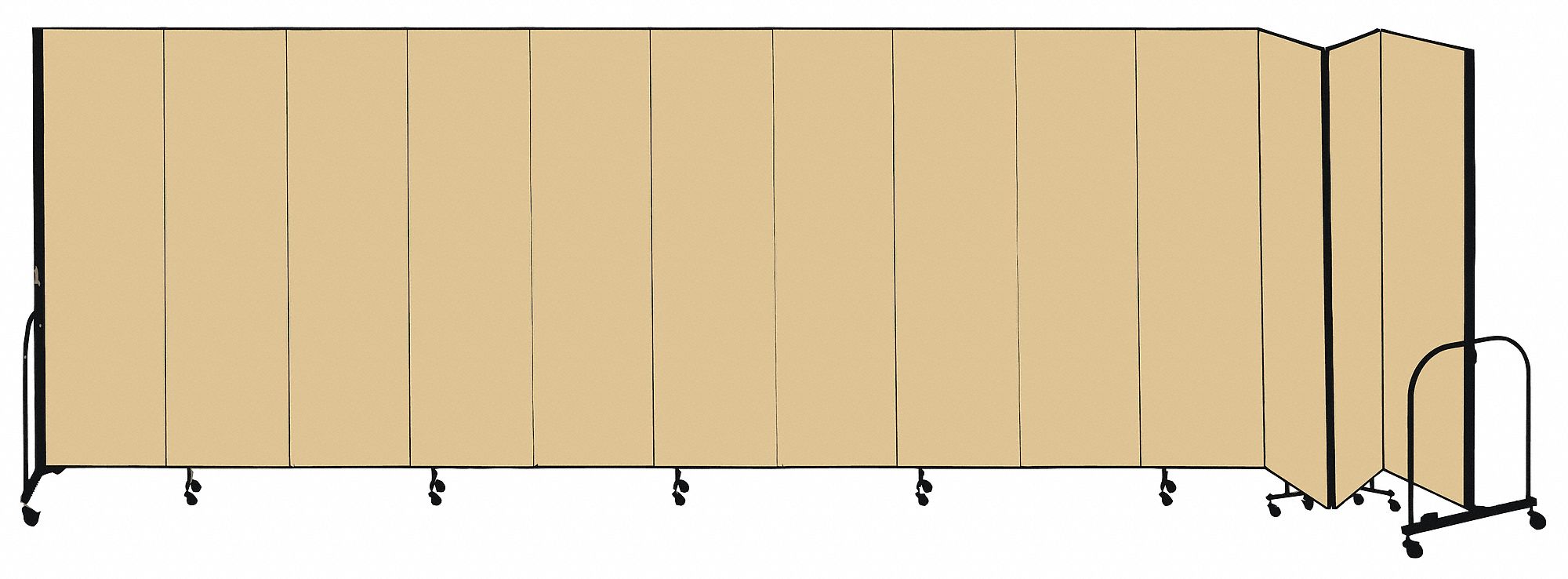 SCREENFLEX, 13 Panels, Opaque, Room Divider - 8FAV5|CFSL8013-DO - Grainger
