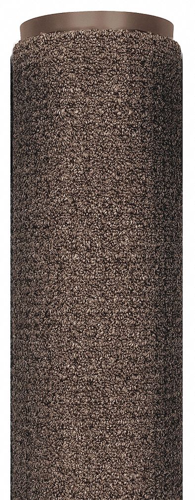 138 UPTOWN ENTRANCE FLOOR MAT, 3 X 4 FT, ⅜ IN THICK, BROWN, INDOOR