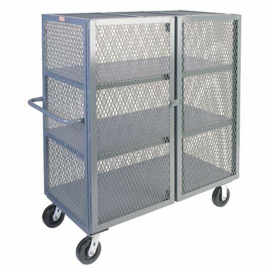 JAMCO, 3,000 lb Load Capacity, 48 inx36 in, Dual-Latch Welded Mesh ...