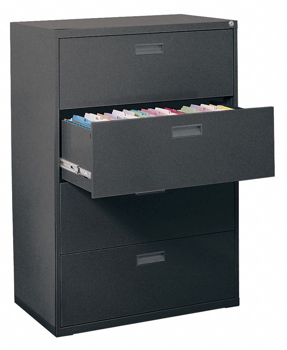 GRAINGER APPROVED Lateral File 30 in Width, 18 in Depth, 52 5/