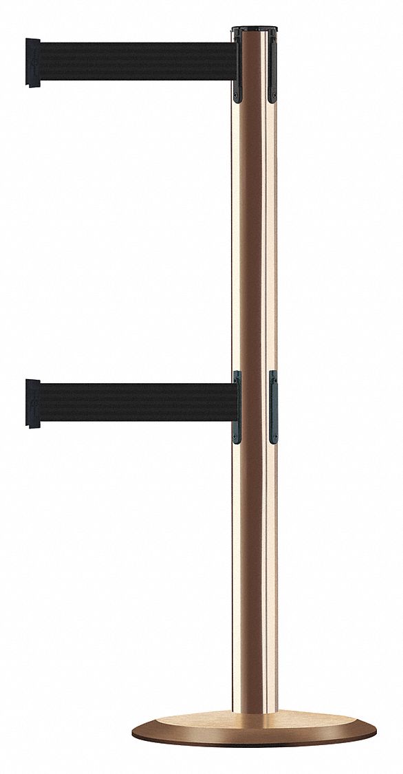 Barrier Post with Belt, 7-1/2 ft. L