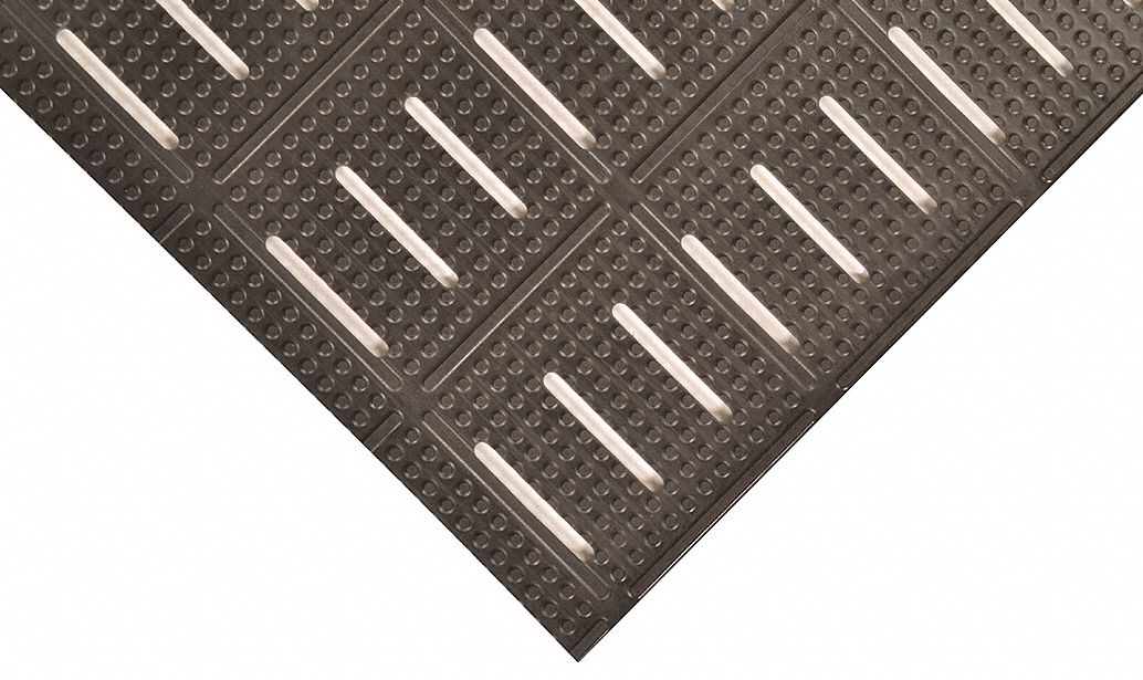 3LLZ8 - Drainage Mat Black 2 ft.x3 ft 2 