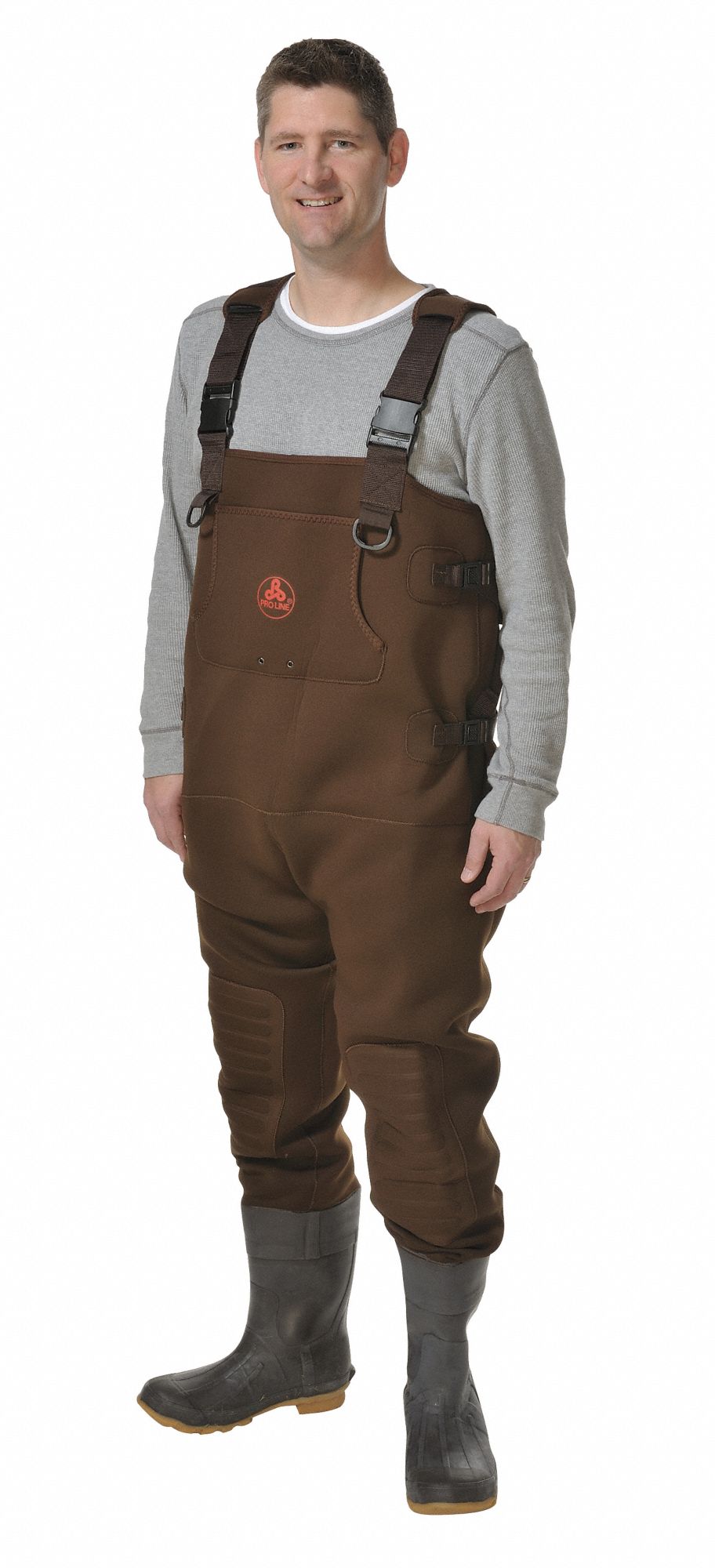 8FLT8 - Chest Wader Size 10 Brown PR