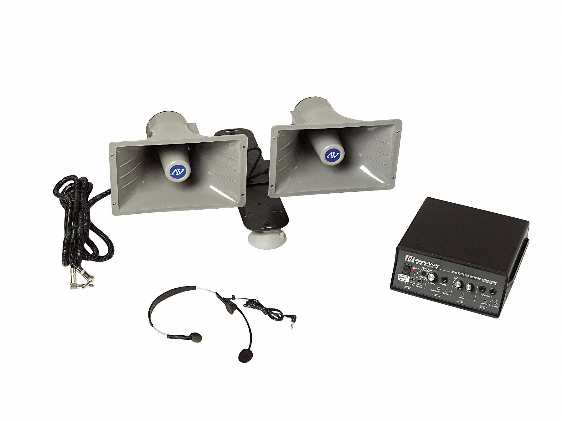 AMPLIVOX SOUND SYSTEMS Portable Wireless Sound System, Wireless 8FXP5