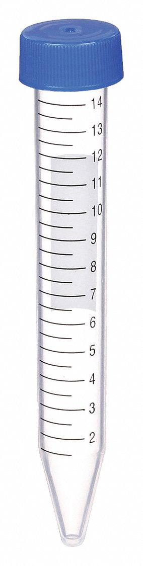 CENTRIFUGE TUBE,15ML,SCREW TOP,PK500