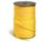 GENERAL PURPOSE UTILITY ROPE, HOLLOW BRAID, ¼ IN DIA, 195 LB WORKING LOAD LIMIT, YELLOW