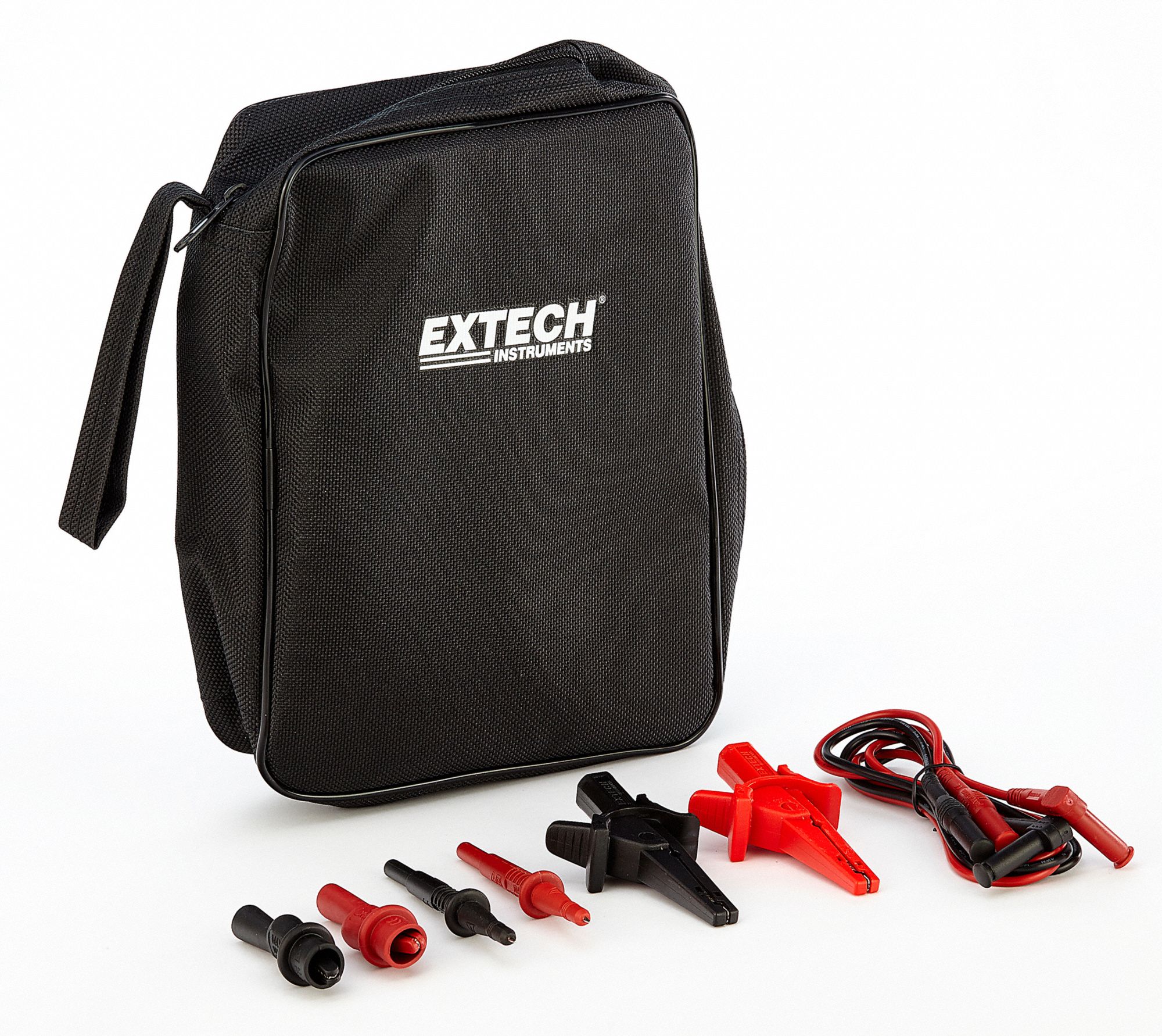 EXTECH 3 ft 6 in Modular Test Lead Kit, CAT III 1000V Instrument Safety