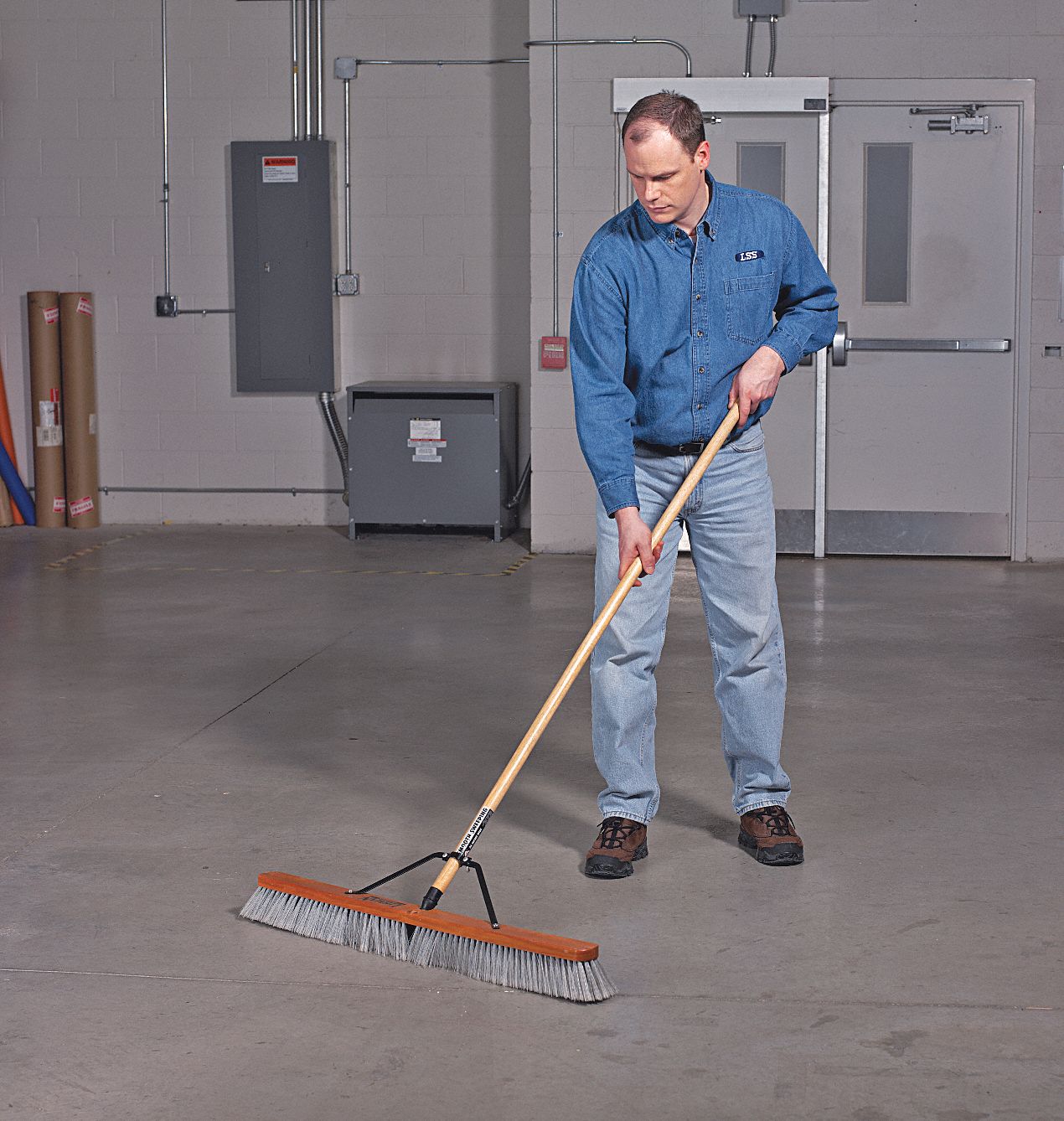 LIBMAN Push Broom 8G793850 Grainger