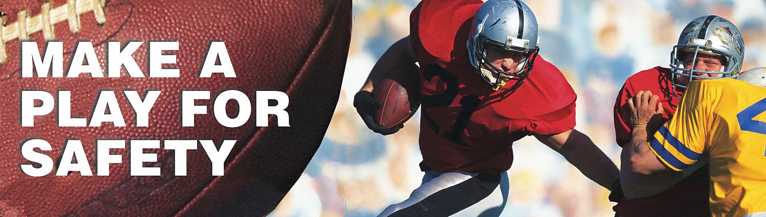 Safety Banner: Poly Sheeting, 28 in x 96 in Nominal Sign Size, Indoor/Outdoor, 1 Printed Sides