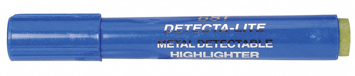 8GJP3 - Metal Detectable Highlighter Blue PK10