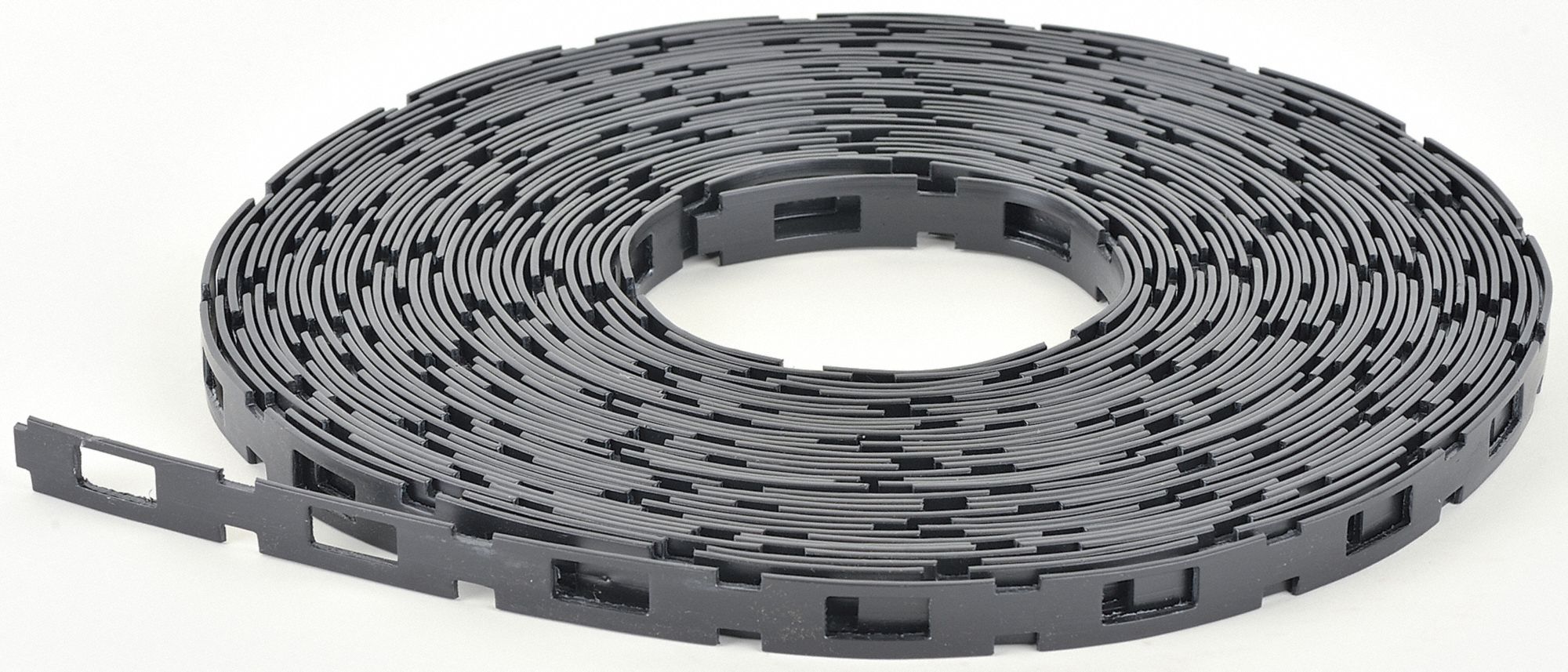 PROLOCK 100 ft. x 1" Polyethylene Chain Lock Tree Tie, Black 8GNW4