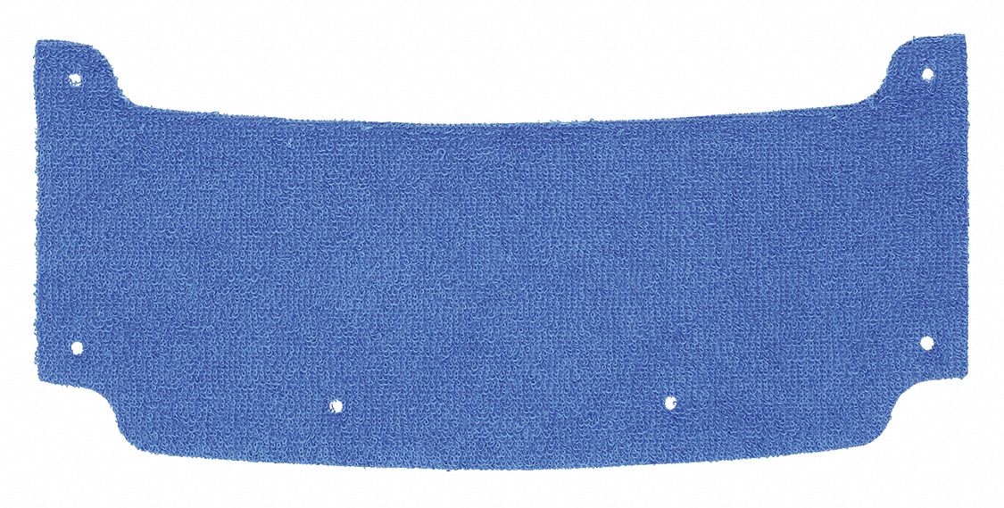 COUSSIN FRONTAL, CSA Z94.1-2005, TYPE 2, CLASSE E/G, BLEU, P/UTILISATION AVEC 4 PTS VT600/VTRT600