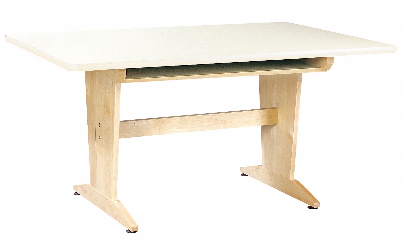 DIVERSIFIED WOODCRAFTS, ART/PLANNING TABLE LAMINATE TOP W/BK 8JJC2PT61P Grainger