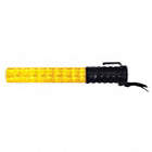 LED SAFETY/TRAFFIC BATON, 72-HOUR MAX RUN TIME (STEADY), 5-STAGE, RED/AMBER