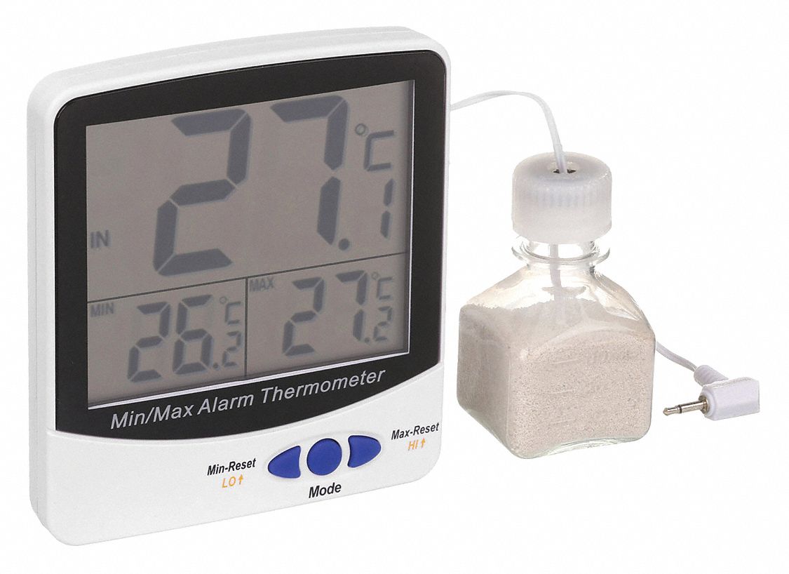 ±0.5°C/±0.5ºF, ISO 17025 NIST Traceable, Digital Thermometer 8LX52