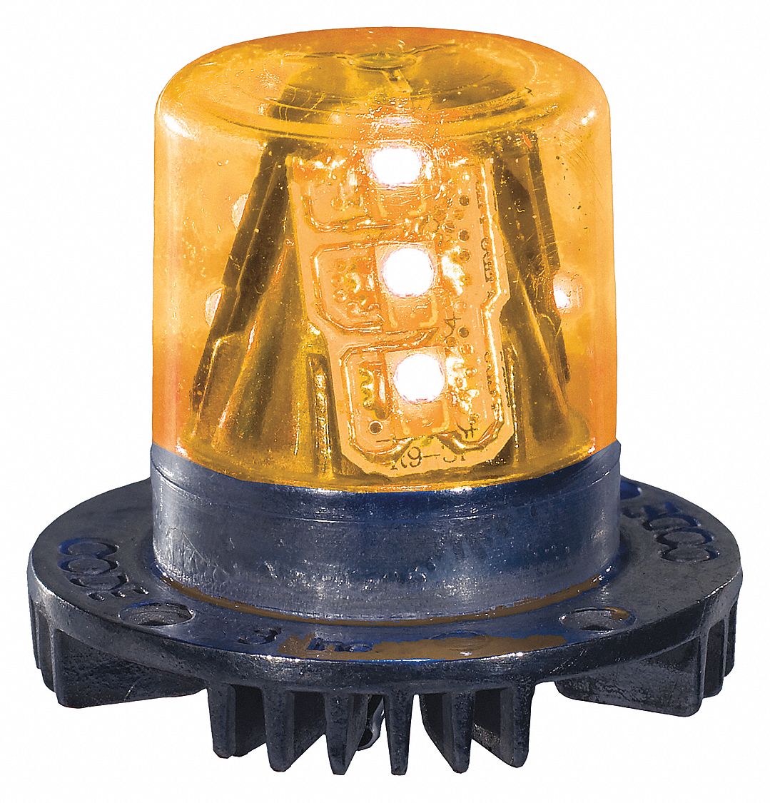 LED Strobe Light Head: 30 Flash Patterns - Vehicle Lighting, Permanent, Pigtail, LED