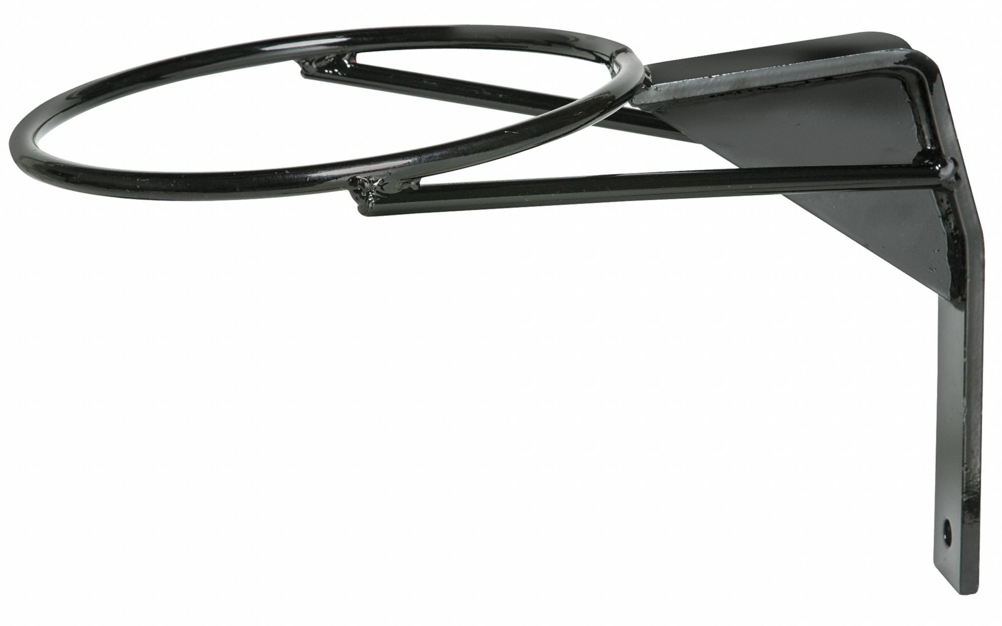 Black, Up to Ten 28 in Traffic Cones, Vertical Mount Cone Holder