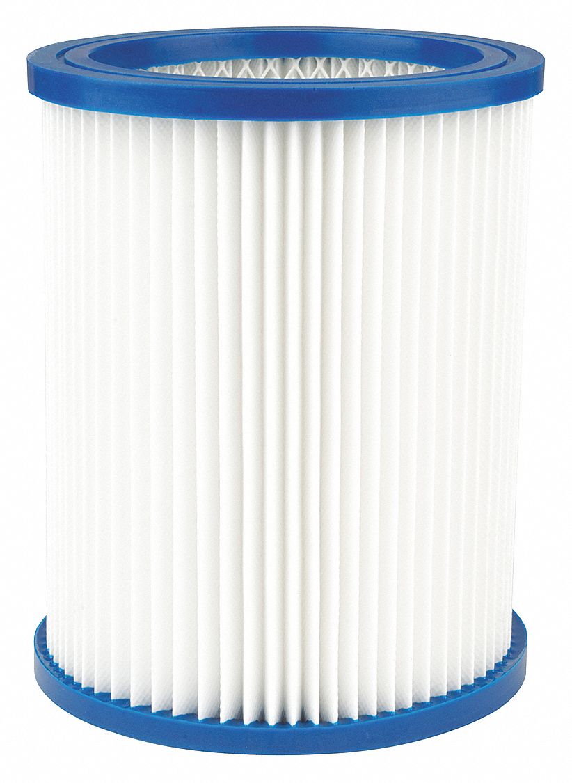 FEIN Cartridge Filter, Paper, Standard Filtration Type, For Vacuum Type