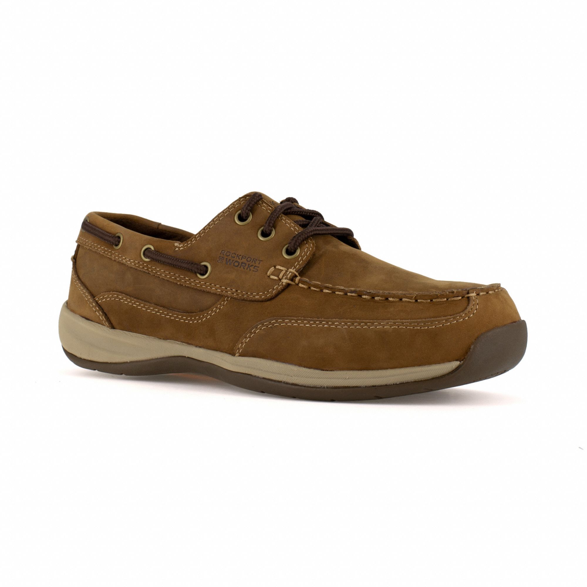 ROCKPORT WORKS, W, 10 1/2, Boat Shoe - 9K252|RK6736 - Grainger