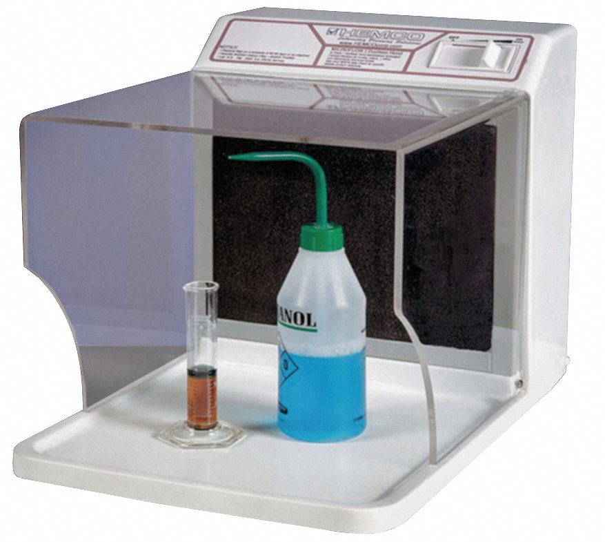 Filtered Workstation: MicroFlow I, 12 in Overall Wd, 14 1/2 in Overall Ht, 18 in Overall Dp