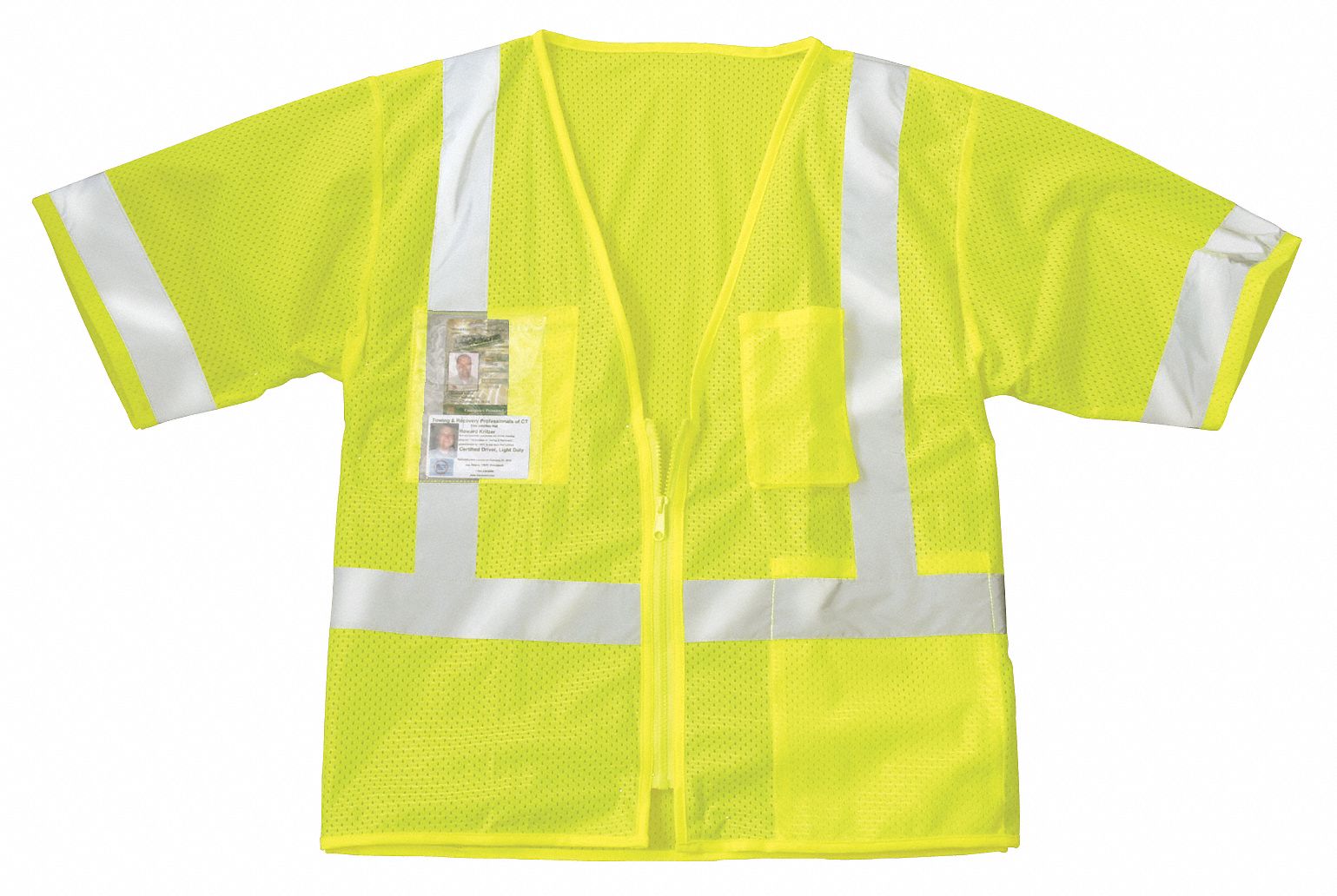 High Visibility Vest, Class 3, 4XL, Lime