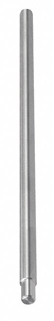 Shaft: Shaft, Stainless Steel, 3/8 in Shaft Dia, 18 in Shaft Lg