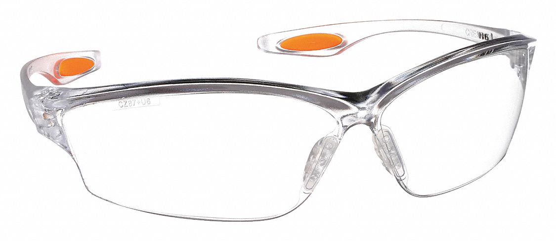 Mcr Safety Anti Scratch No Foam Lining Safety Glasses 8mx90 Lw210 Grainger