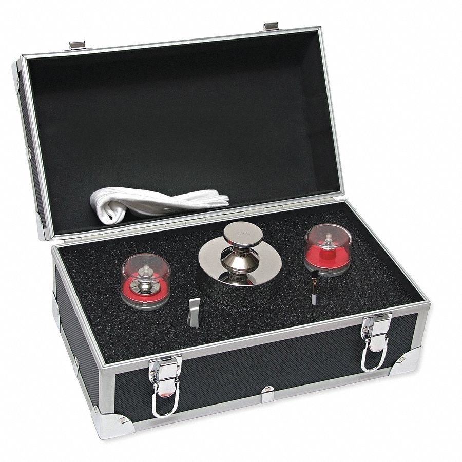TROEMNER, 1, Accredited, Calibration Weight Kit 8MXG772691W Grainger