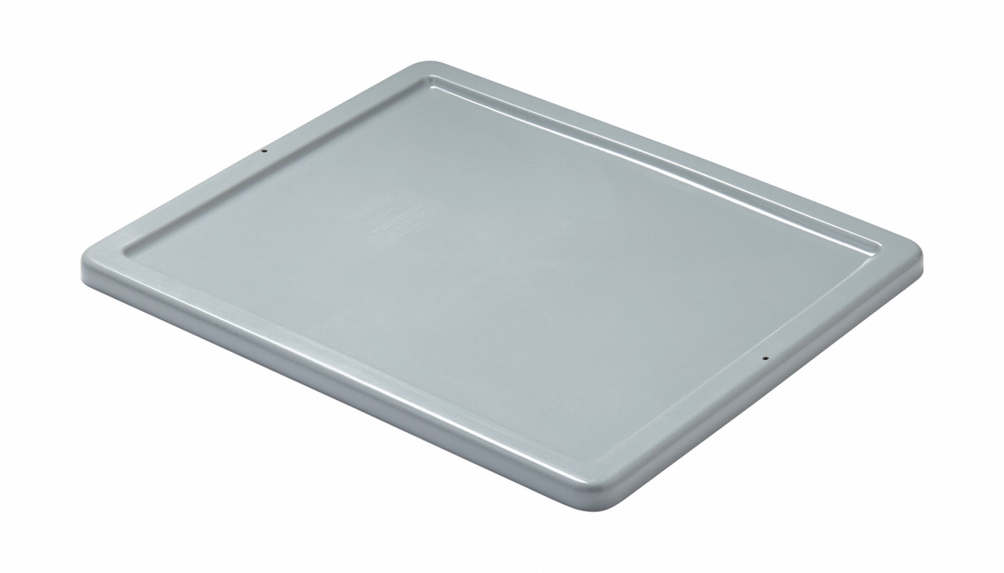 Lid: 23 3/4 in x 19 3/4 in, Gray, FDA Compliant, 8AG61, FG173100