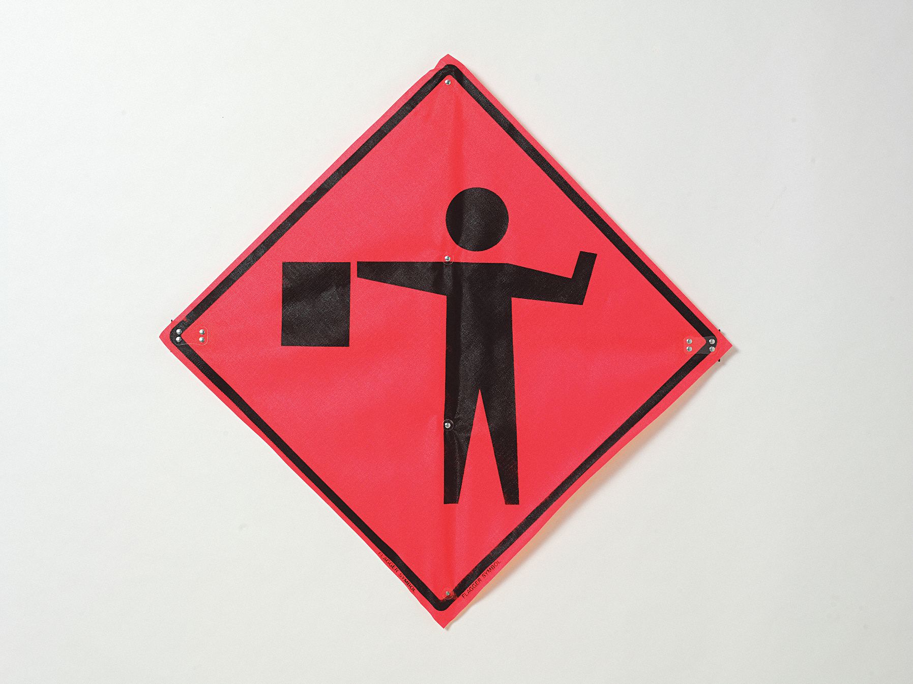 EASTERN METAL SIGNS AND SAFETY Flagger Ahead Traffic Sign, MUTCD Code