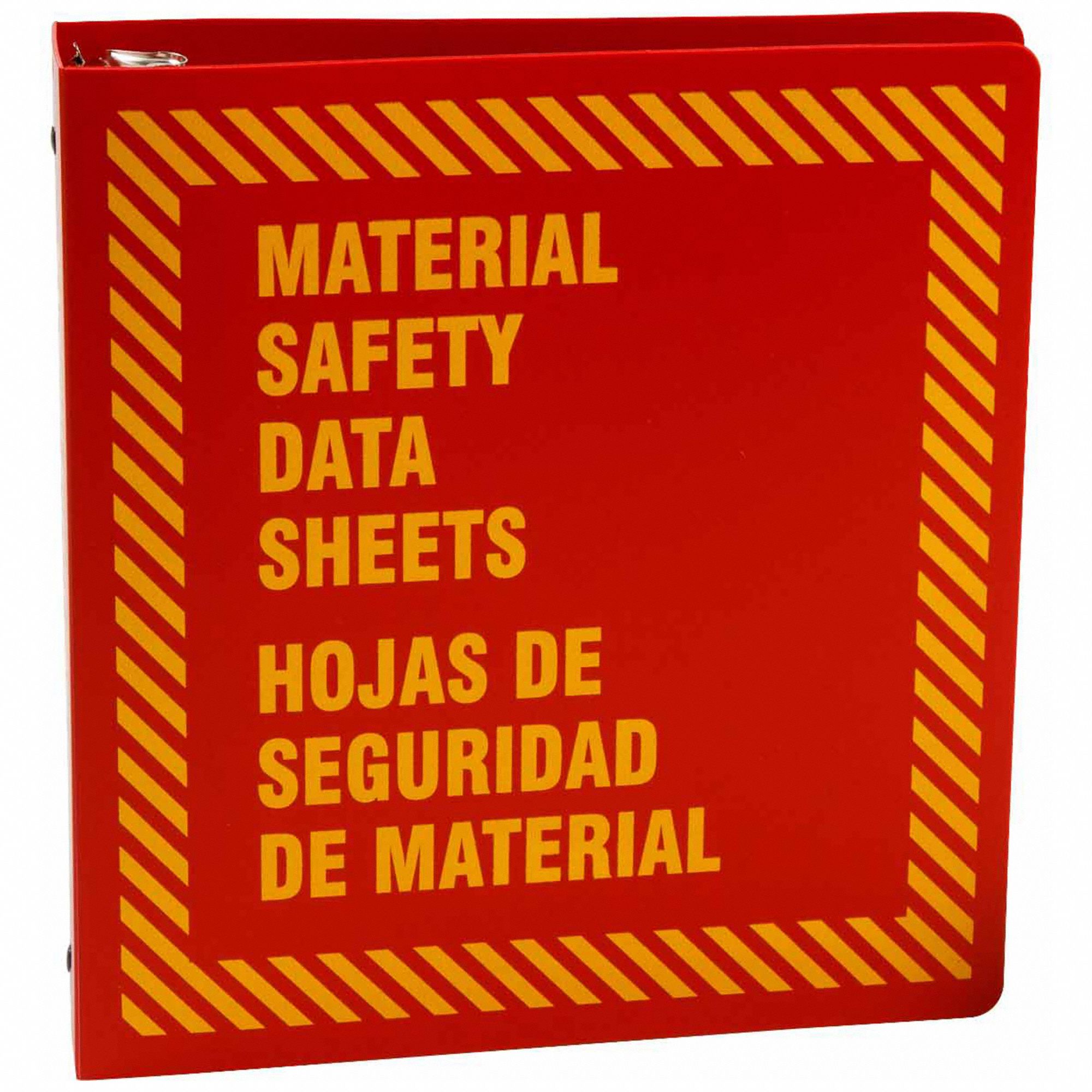 Binder: Material Safety Data Sheets/Hojas de Seguridad de Material, 1 1/2 in Binder Ring Size