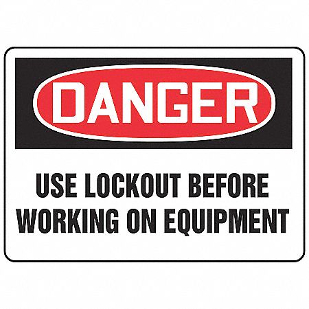 Danger Security Sign,10 x 14In,AL,ENG