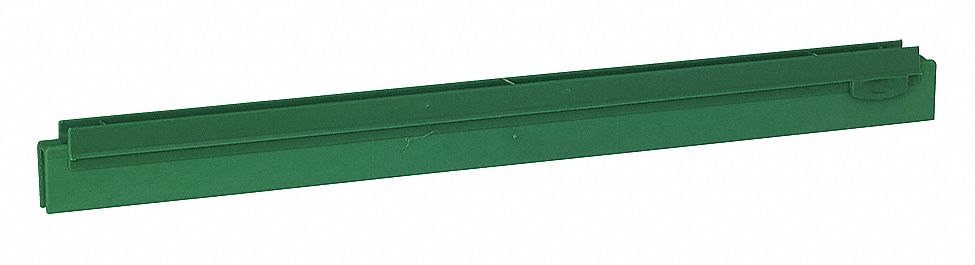 SQUEEGEE BLADE,19 3/4 IN W,GREEN