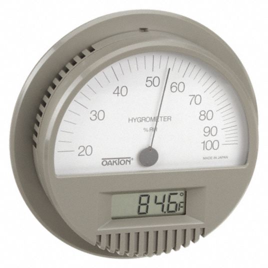 Oakton Wd-35700-00 Digital/Analog Hygrometer,0 to 160 F