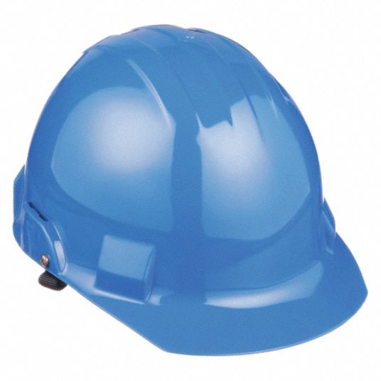 Blue, No Graphics, Hard Hat - 8NCU9|A-1 BLUE - Grainger