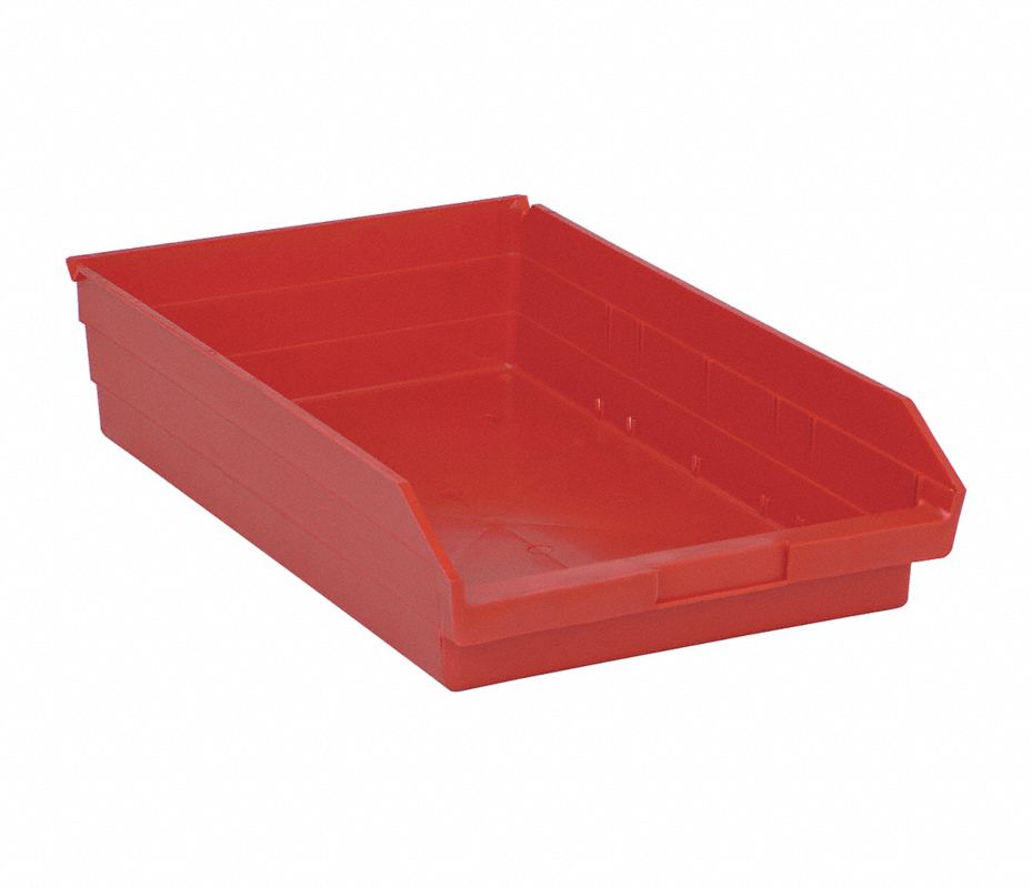 QUANTUM STORAGE SYSTEMS Estantería para Contenedores, Rojo, Altura