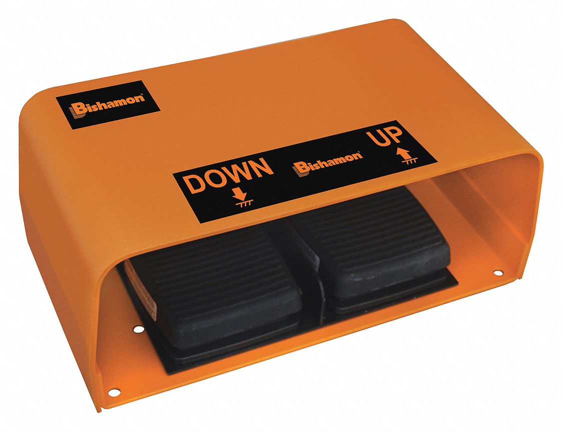BISHAMON, Foot Switch Option 8NF75FOOT SWITCH Grainger