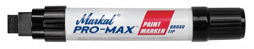 E4355 Paint Marker Permanent Black