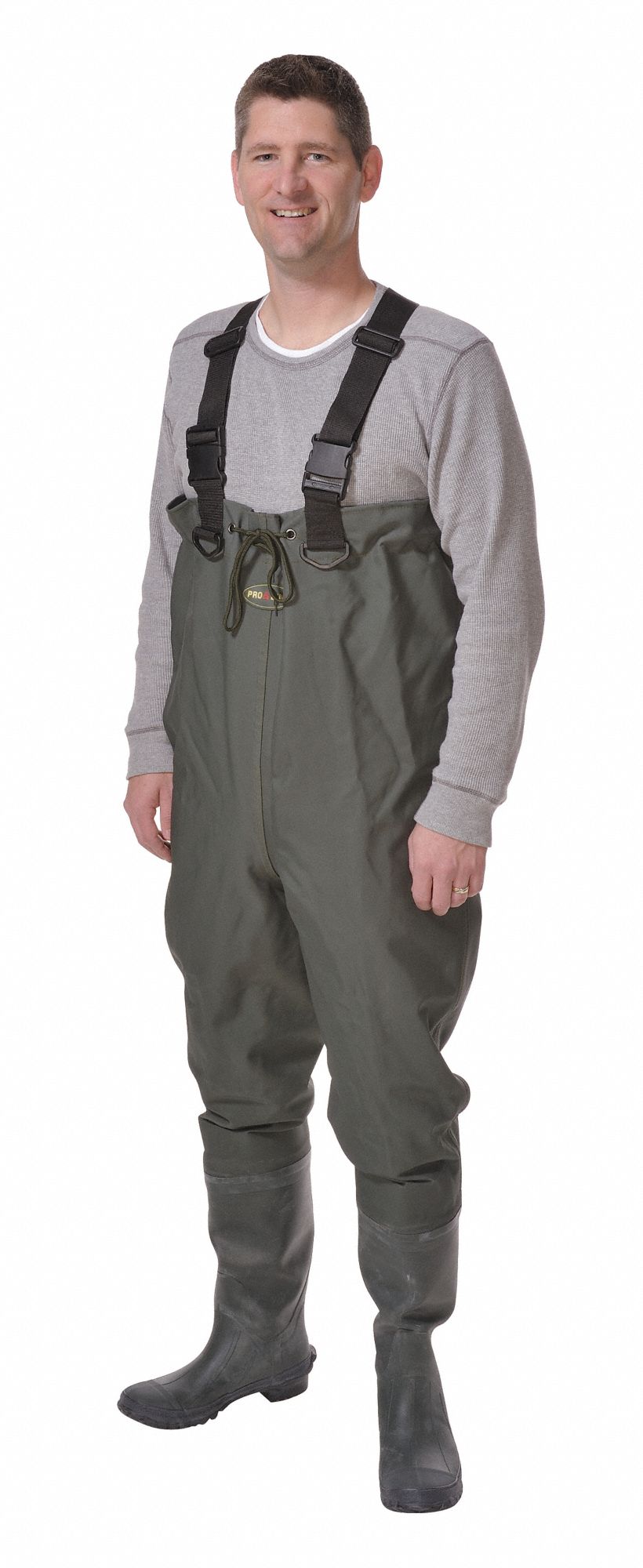 8NN85 - Chest Wader Size 10 Dark Green PR