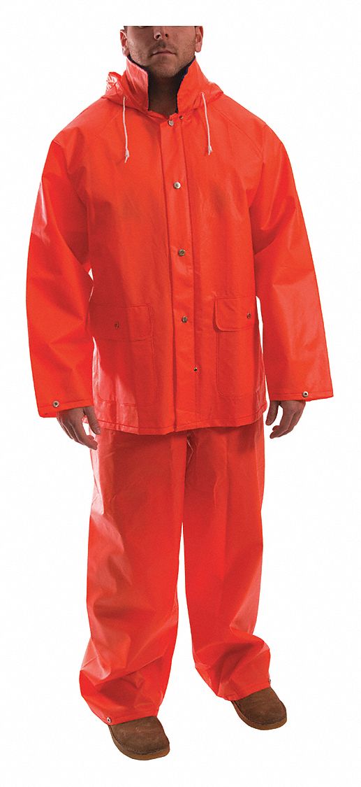 PK 6 Rain Suits - Two-Piece Hooded Polyester (PK 6 Suits) – X1 Safety