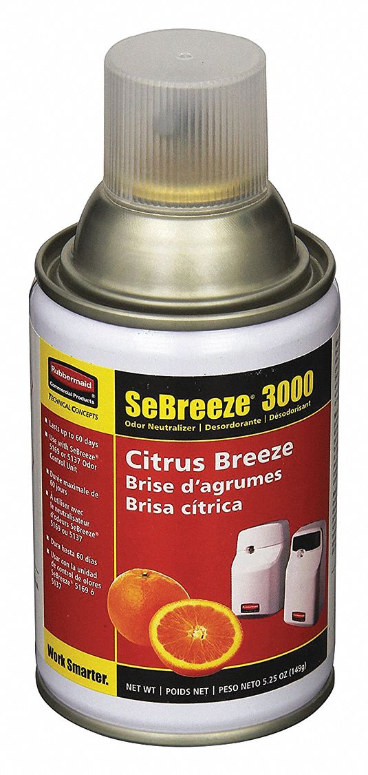 RUBBERMAID COMMERCIAL PRODUCTS Air Freshener Refill, SeBreeze(R) 3000